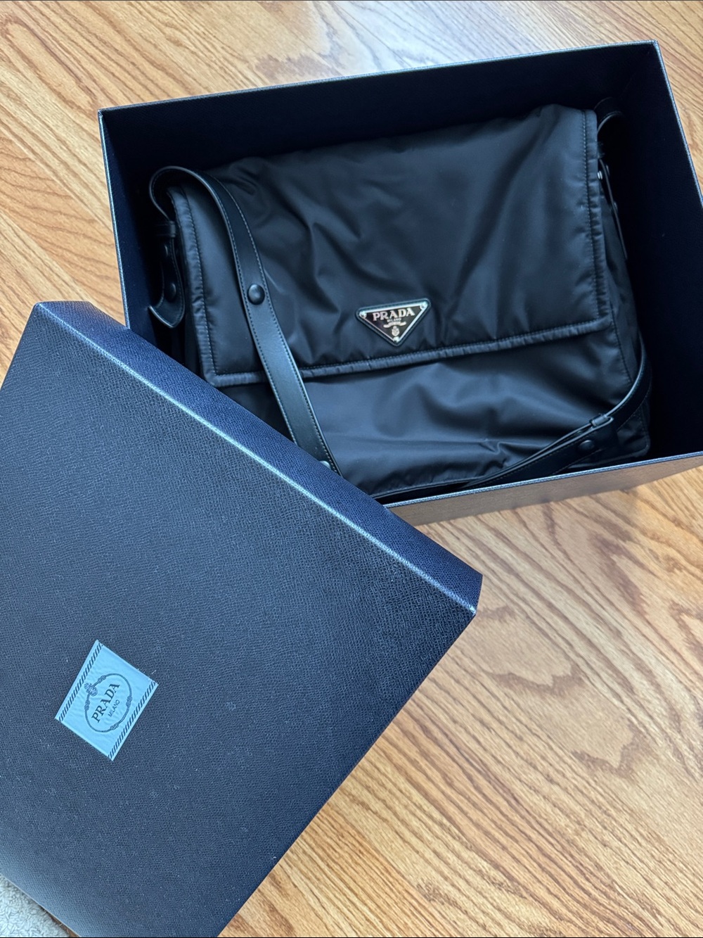 Prada Black Nylon Crossbody Bag - Picture 12 of 12